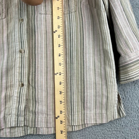 Valerie Stevens Women Small Cotton Button down blouse - Picture 5 of 8